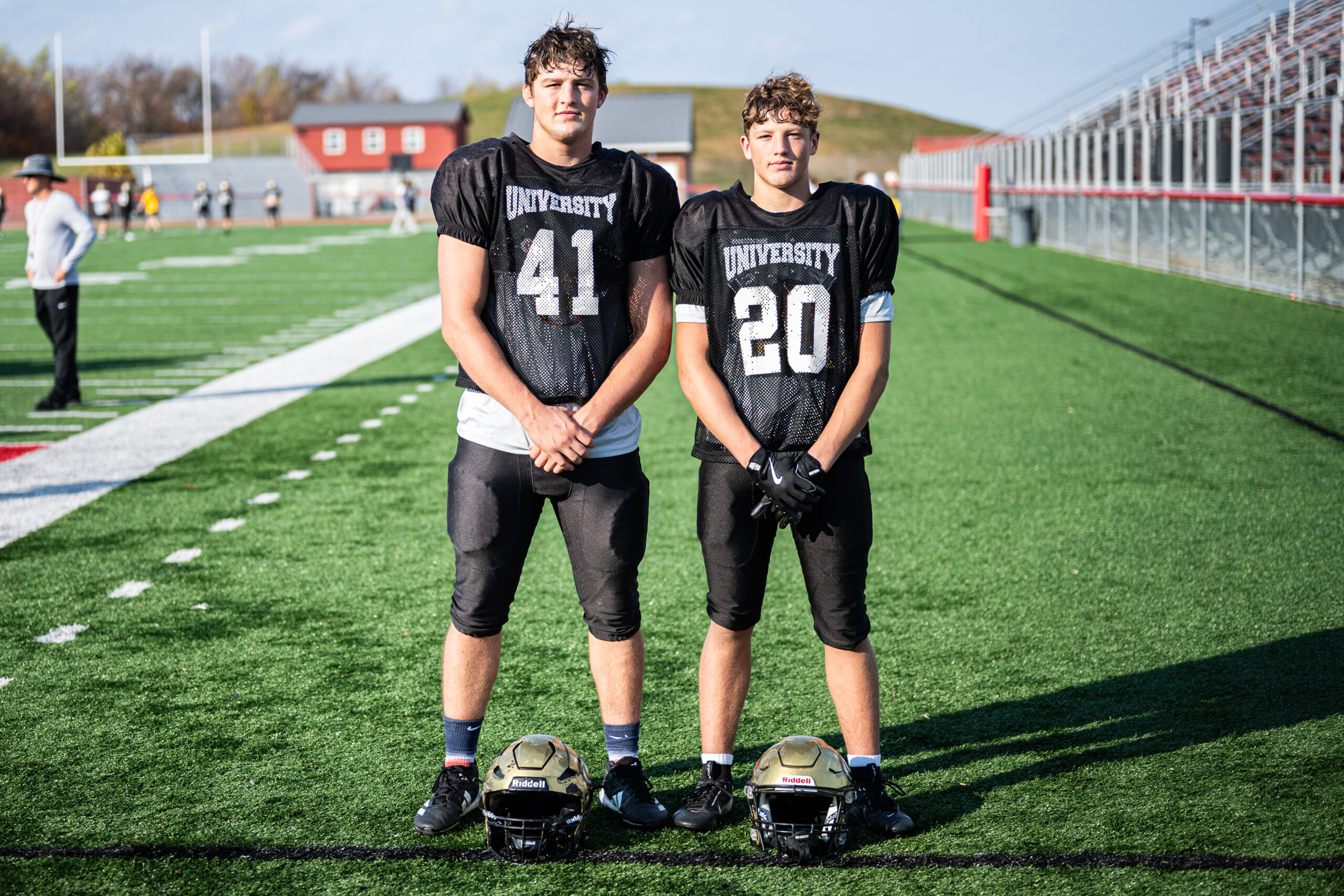 Brock and Brody Kehler cherishing time together on the gridiron
